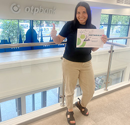 Клієнтка ОТП Банку зі Львова перемогла у черговому етапі акції «Бути вільним!» 