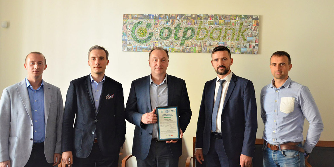 ОТП Банк получил сертификат PCI DSS